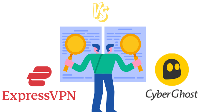CyberGhost vs. ExpressVPN en 2026: comparativa cara a cara y ganador final