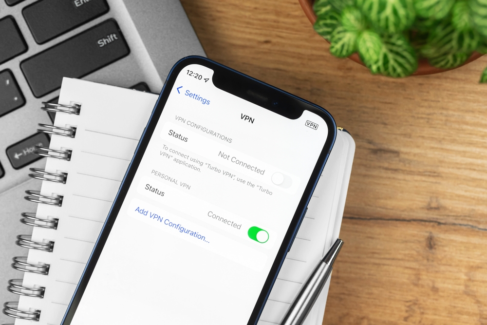 como activar y desactivar VPN para iPhone